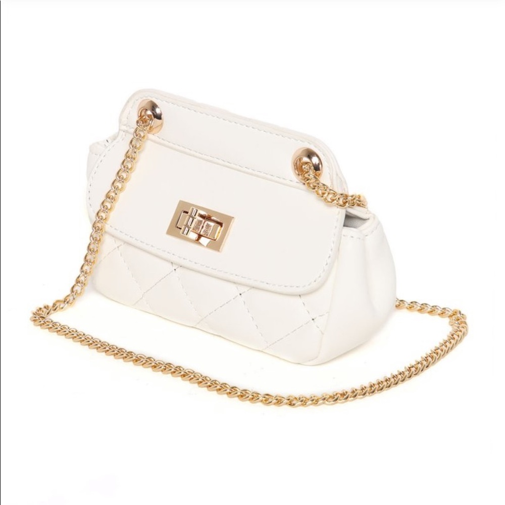 Quilt White Mini Bag